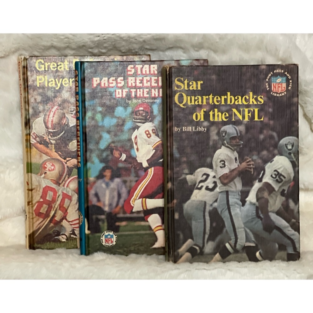 Lot of 3 The Punt Pass and Kick Library NFL Books